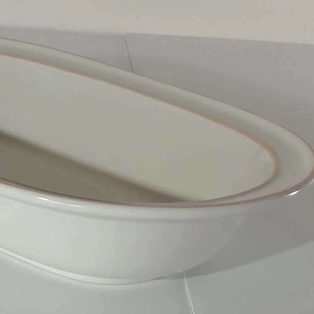 Chantilly Fleur de Paris hand decorated stoneware baking dishes (2 each)